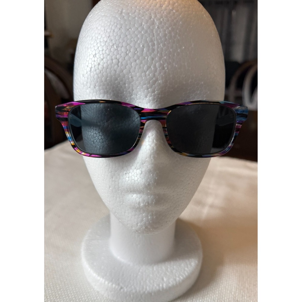 BCBGENERATION Sunglasses 0002 Multi Blue Full Rim Square 50-16-135; Frames Only‎
